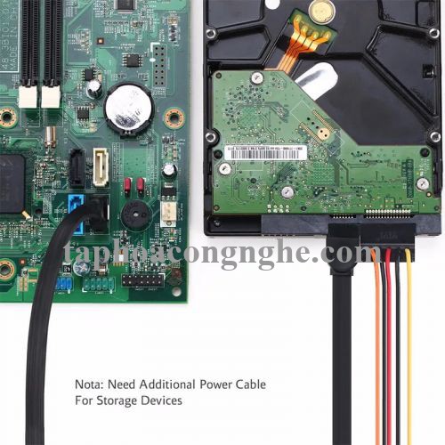 Ugreen 20998 Màu Đen Cáp SATA 3.0 dây dẹt Bẻ Góc 90 Độ 20998 30020998